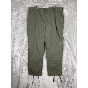 Genuine Gear Cargo Pants Olive Green XL-R Mens Utility Work Pants